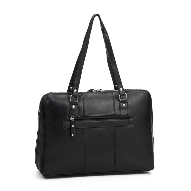 Florence skulderveske i skinn 15,6"